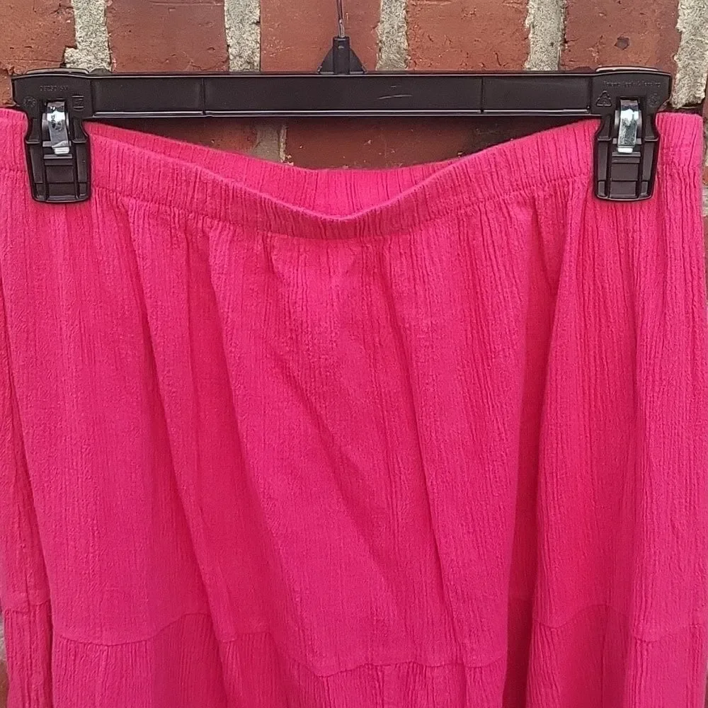 Tiered hot pick maxi skirt